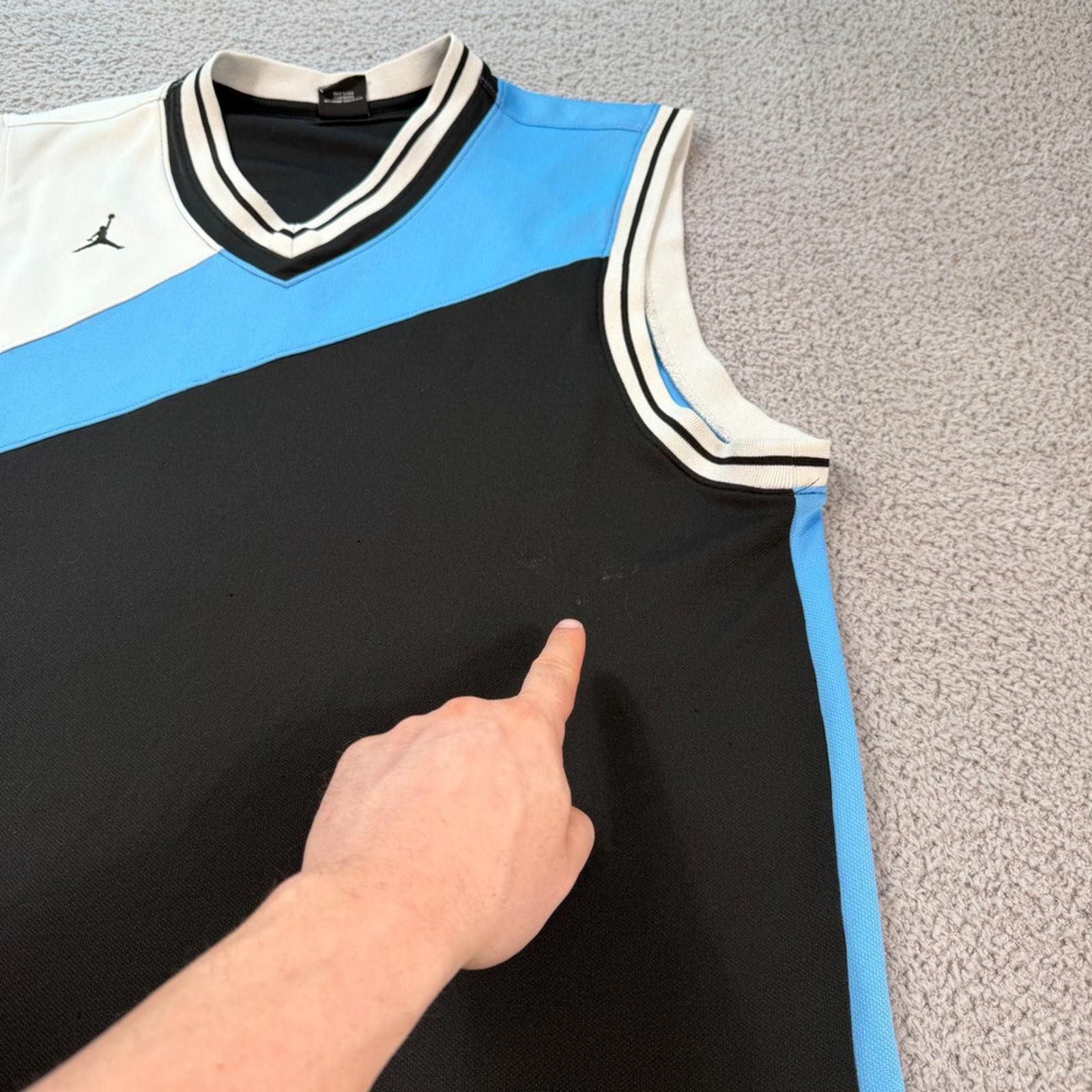 Jordan Brand Jordan 23 Basketball Jersey XL Black Carolina Nike Air Y2K Size US L / EU 52-54 / 3 - 8 Thumbnail