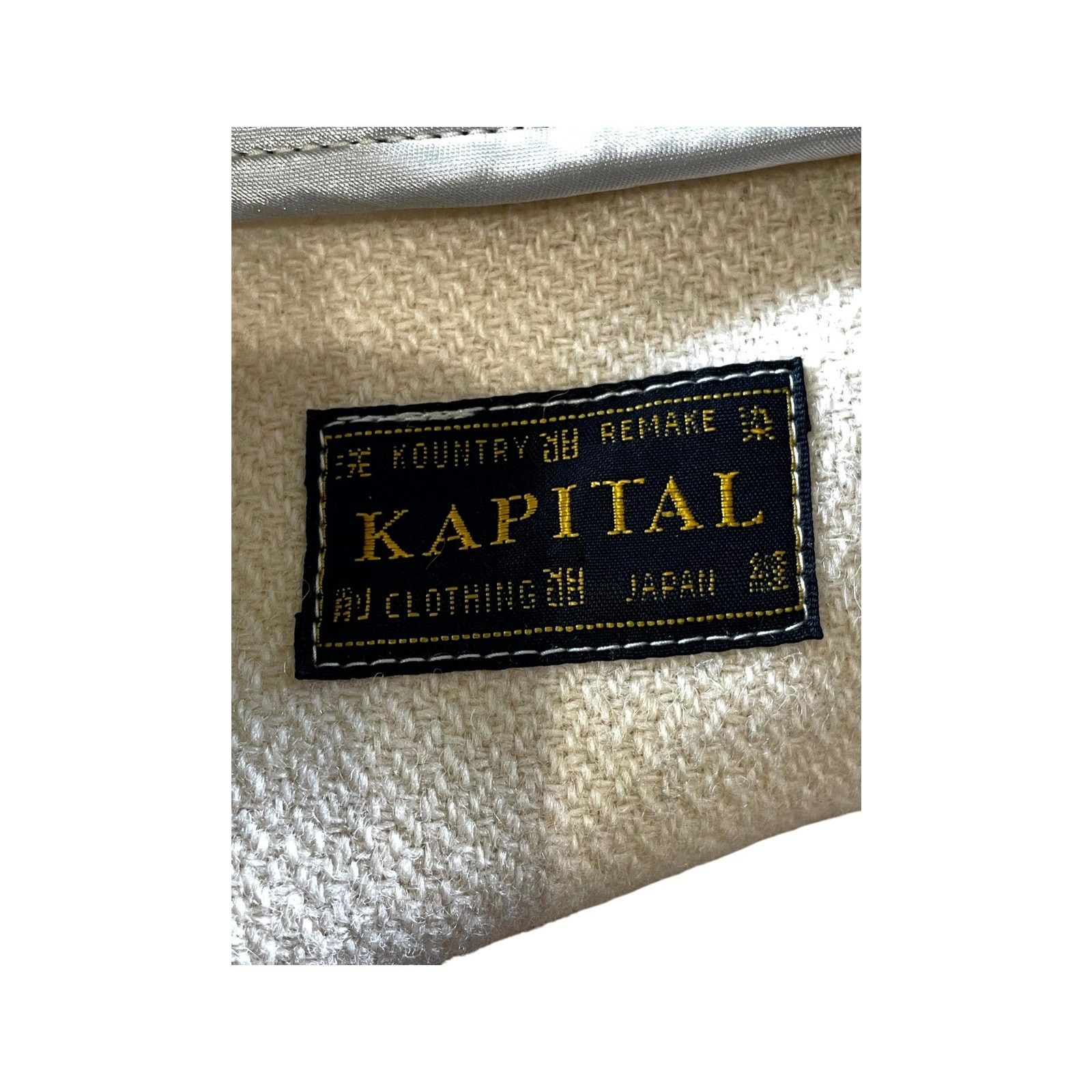 Kapital Kapital Bone "Varsity" Cream & Black Jacket Size US S / EU 44-46 / 1 - 5 Thumbnail