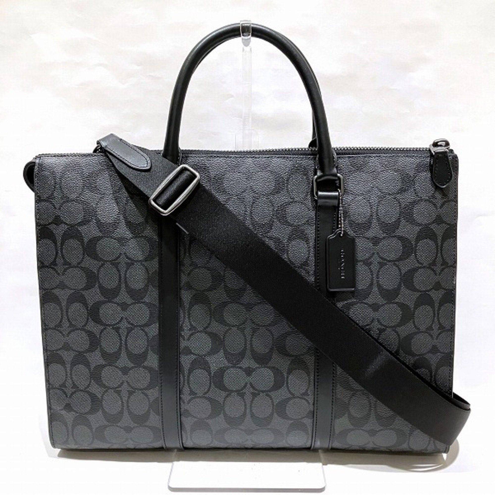 image of Coach Signature Ce440 Bag Bags Men's in Black