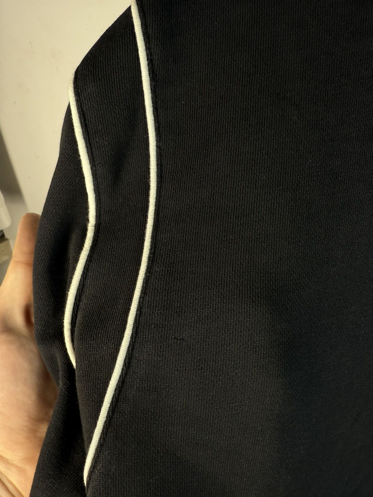 Yves Saint Laurent Black YSL Sweatshirt Zip Multilogo YSL Sweater YSL Jacket Size US XL / EU 56 / 4 - 20 Thumbnail
