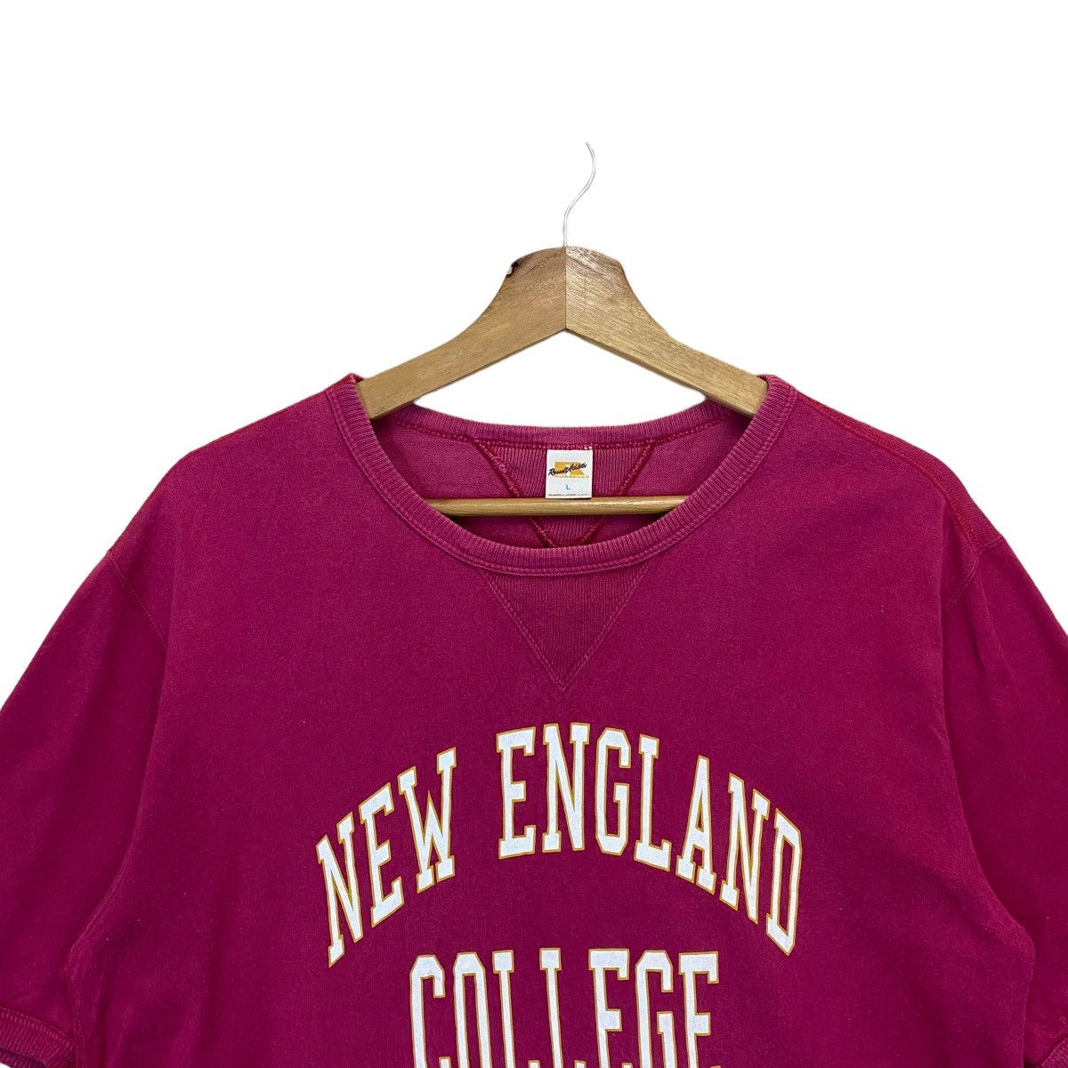 New England Shirt Company REPRODUCTION!! 80s New England Collage Shortsleeve Jumper Size US M / EU 48-50 / 2 - 5 Thumbnail