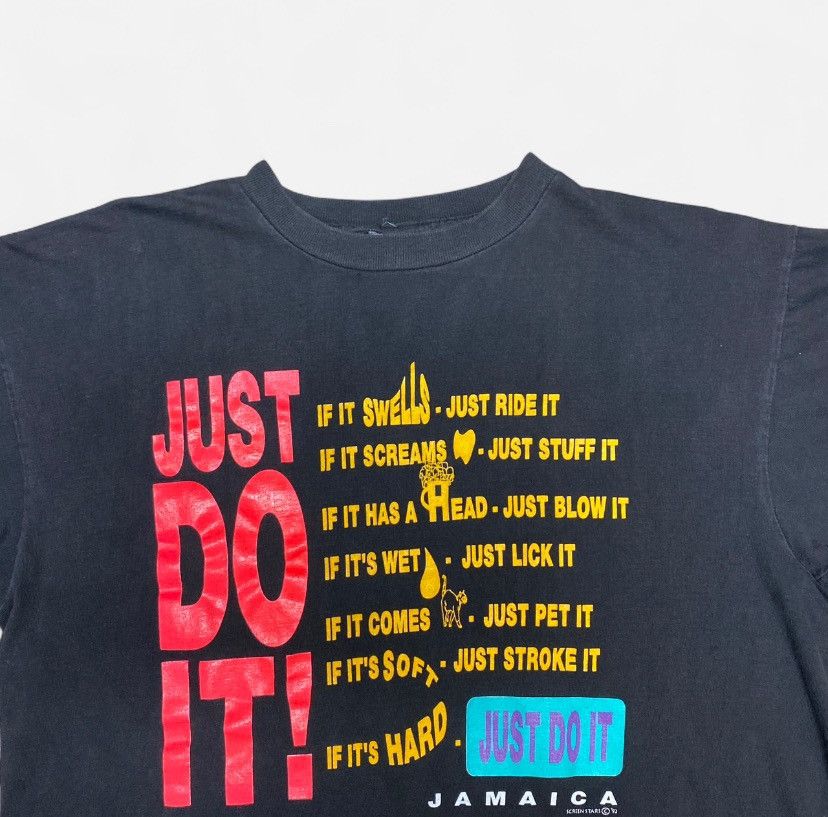Other Y2K just do it later Jamaican fully graphic T-shirt Size US M / EU 48-50 / 2 - 2 Thumbnail