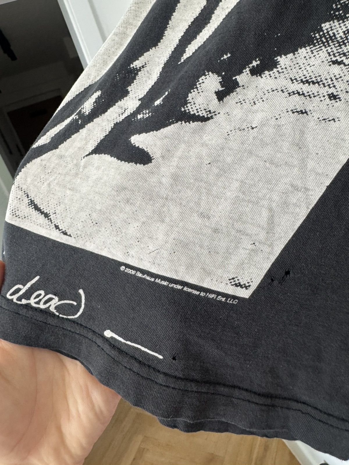 Band Tees Vintage Bauhaus Bela Lugosi Is Dead Band Tee Distressed Y2k Size US M / EU 48-50 / 2 - 6 Thumbnail