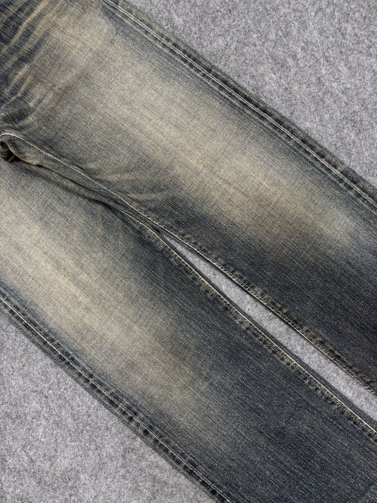 Japanese Brand 💥Insane 90s Mudwash💥Rare Edwin Rusty Selvedge Denim F659 Size US 30 / EU 46 - 7 Thumbnail