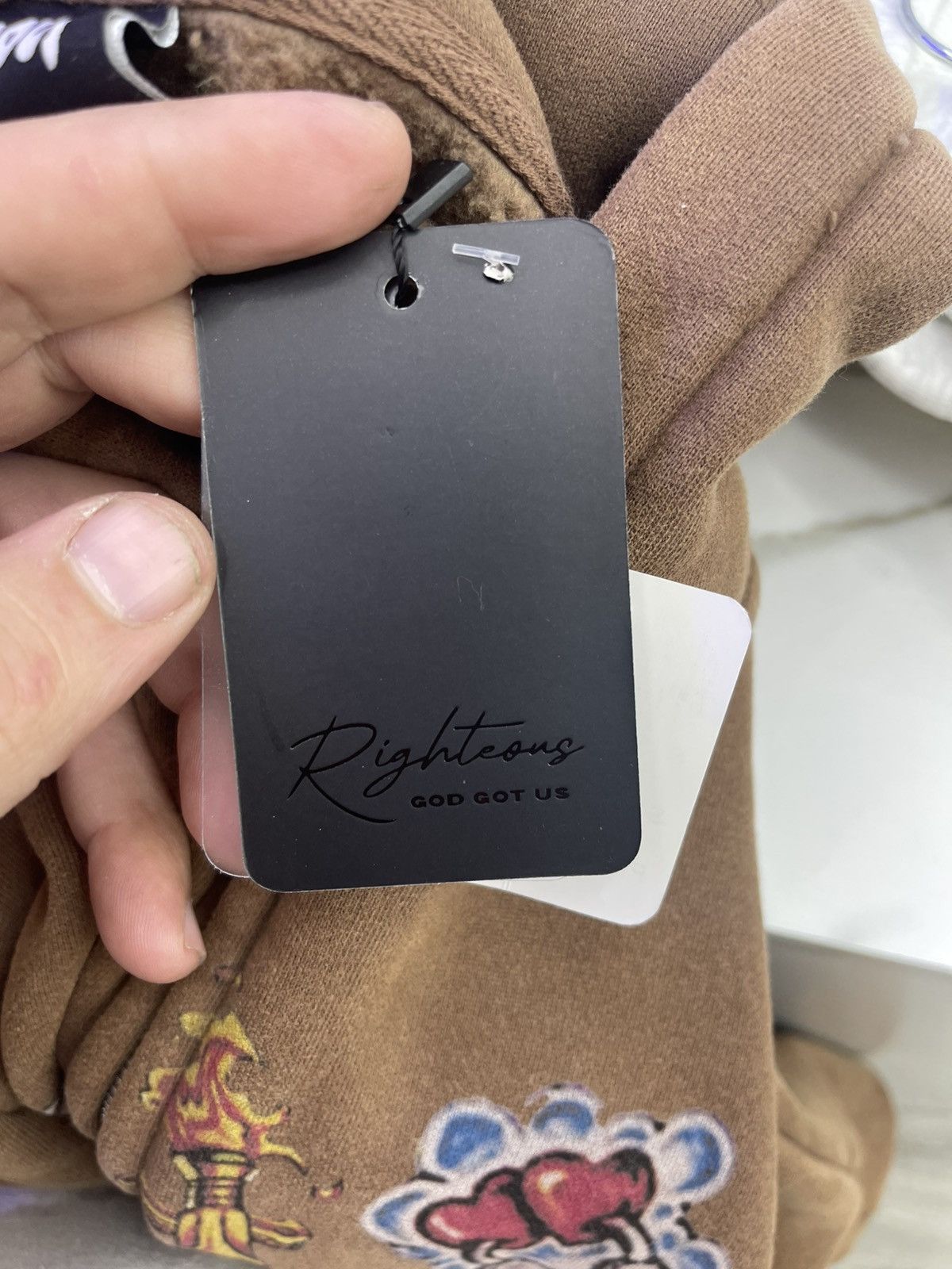 Other Righteous zip up Hoodie brown Size US S / EU 44-46 / 1 - 4 Thumbnail