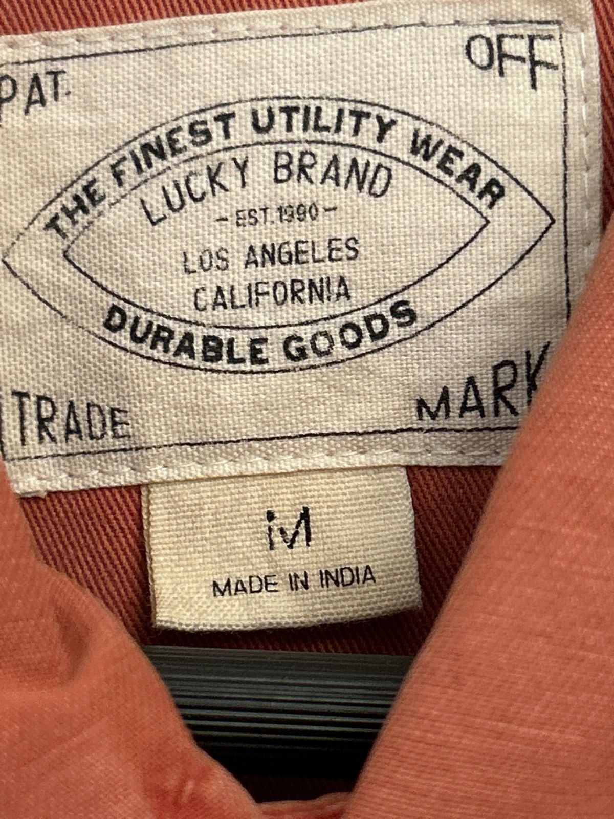 Lucky Brand Lucky Brand men’s Jacket orange-red color medium Size US M / EU 48-50 / 2 - 4 Thumbnail