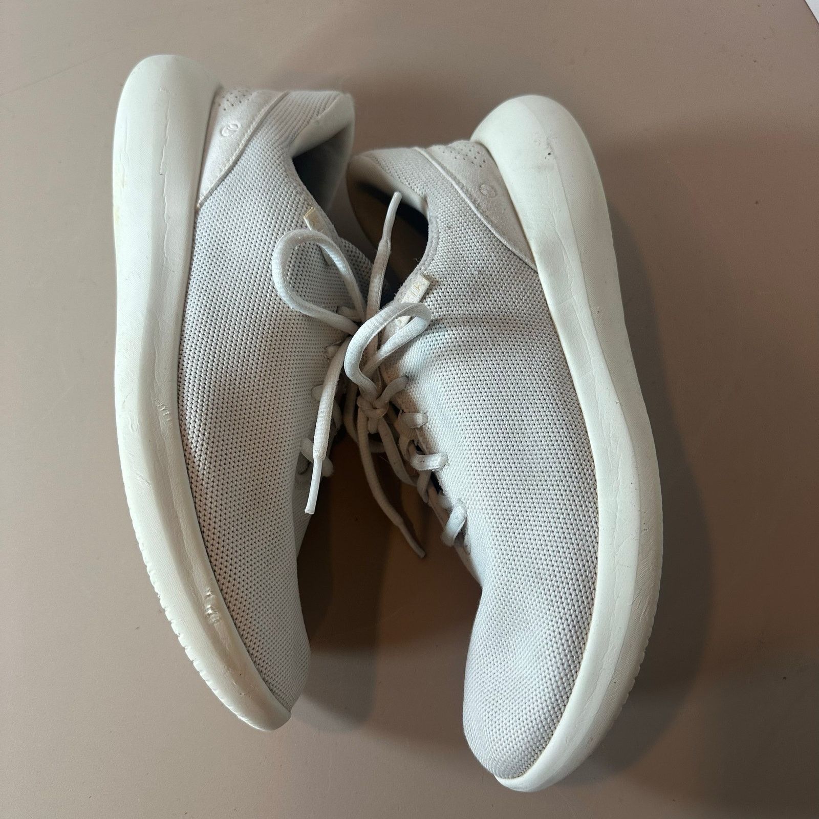 Other Kizik Madrid Eco Knit Shoes Men 8.5 Women 10 Cream Sneakers Size US 10 / IT 40 - 4 Thumbnail