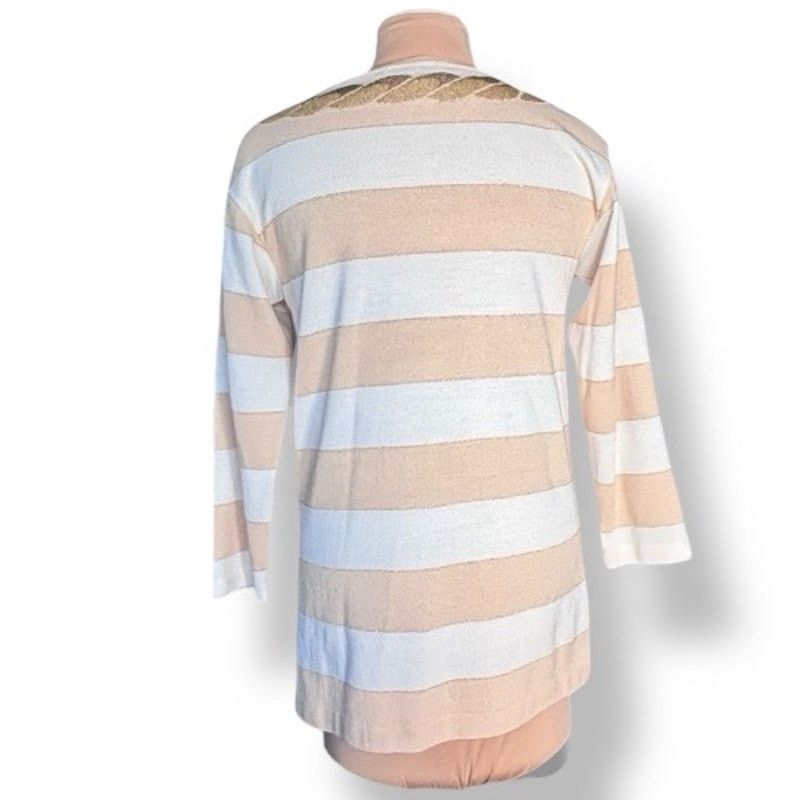 St. John Vintage St John Collection Nautical Rope Knit Tunic Sweater Size S / US 4 / IT 40 - 2 Thumbnail