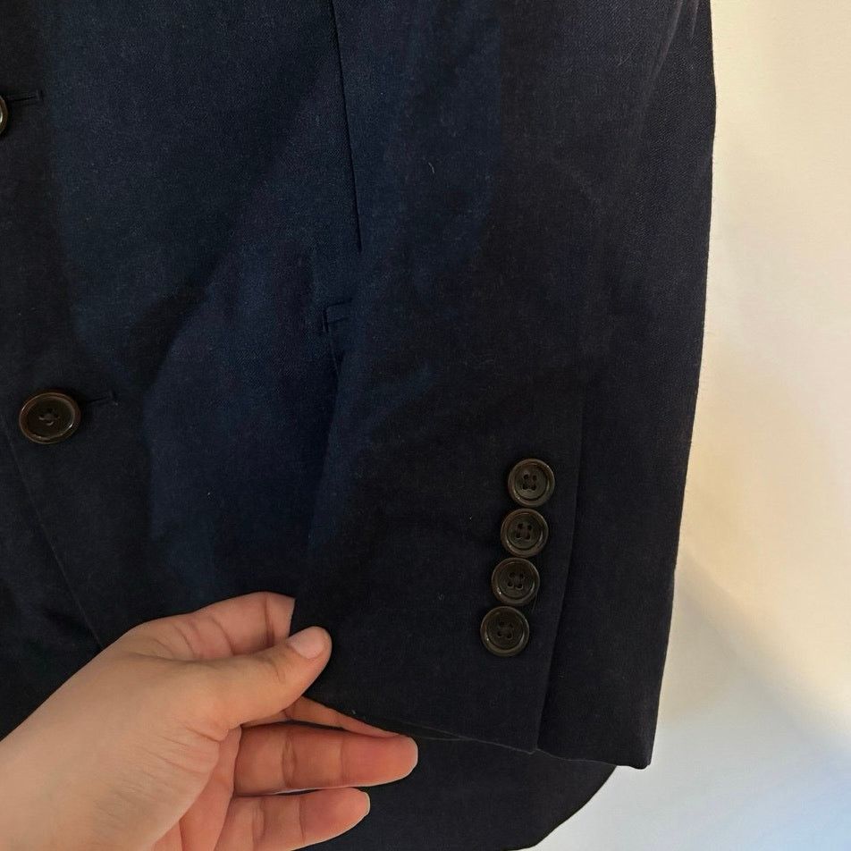 J.Crew J.Crew Ludlow Suit Jacket Wool Blazer In Navy Size 40R Size 40R - 2 Thumbnail