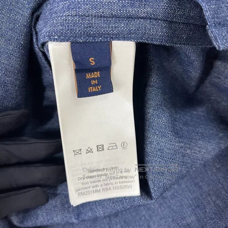 Louis Vuitton Louis Vuitton 25SS blue shirt Size US S / EU 44-46 / 1 - 4 Thumbnail