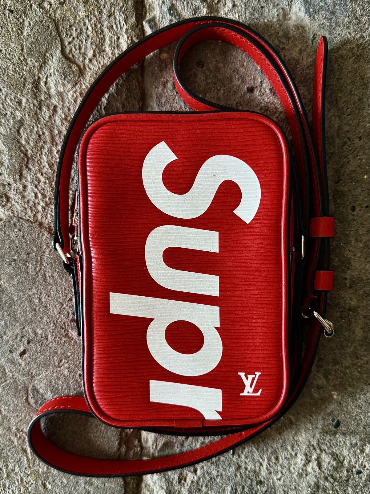 Louis Vuitton × Supreme Louis Vuitton - Supreme - FW2017 - Danube PPM - Sling Bag Size ONE SIZE - 2 Thumbnail