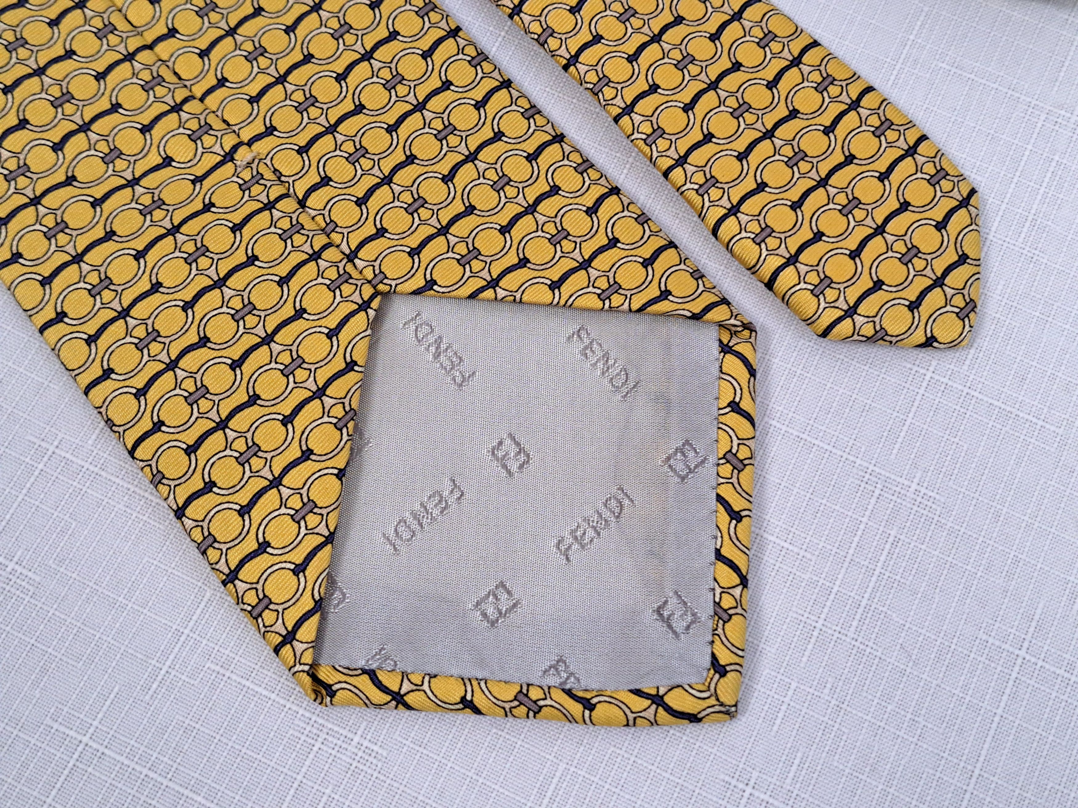 Fendi Fendi vintage silk tie. Made in Italy Size ONE SIZE - 9 Thumbnail