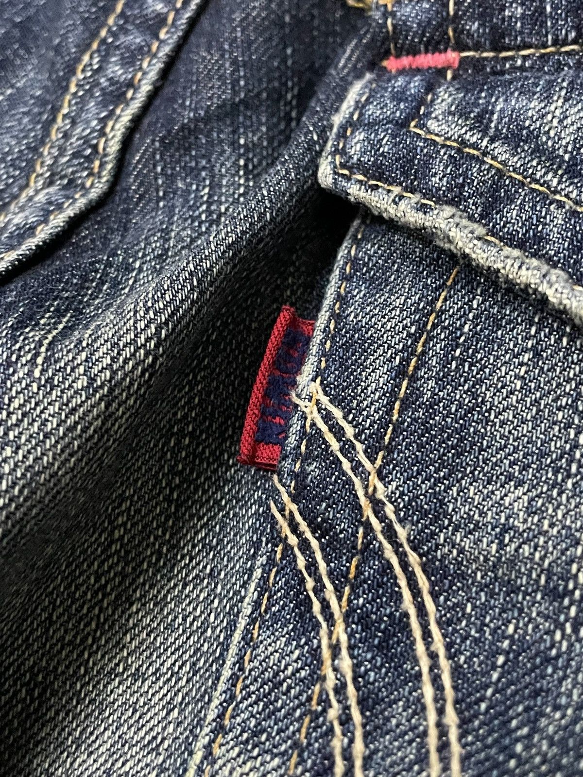 Edwin Edwin 503 Blue Trip Flared Stone Wash Jeans Japan Made Size US 30 / EU 46 - 22 Thumbnail