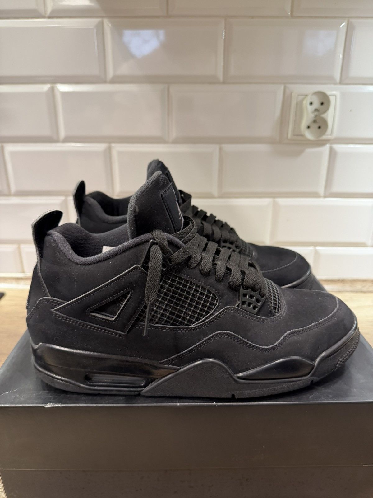 Jordan Brand Jordan 4 Black Cat 2020 Size US 11 / EU 44 - 3 Thumbnail