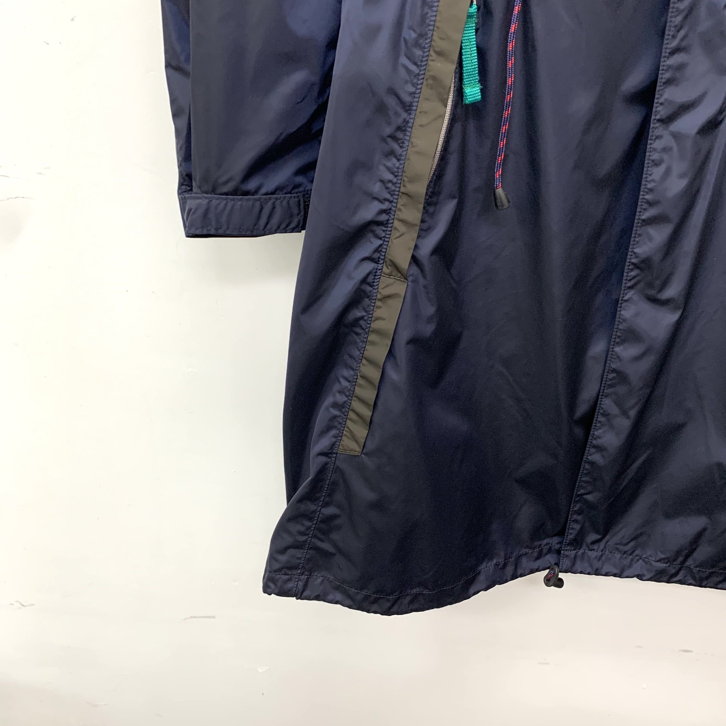 Kolor Kolor Colorblock Stripe Nylon Parka Jacket (2/M) Size US M / EU 48-50 / 2 - 5 Thumbnail