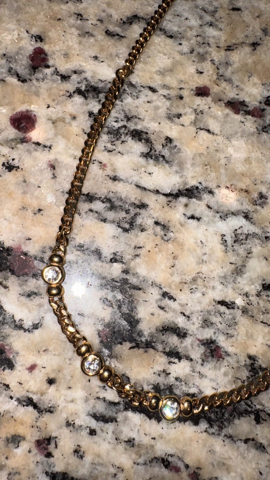 Dior AUTHENTIC CHRISTIAN DIOR GOLD NECKLACE Size ONE SIZE - 4 Thumbnail
