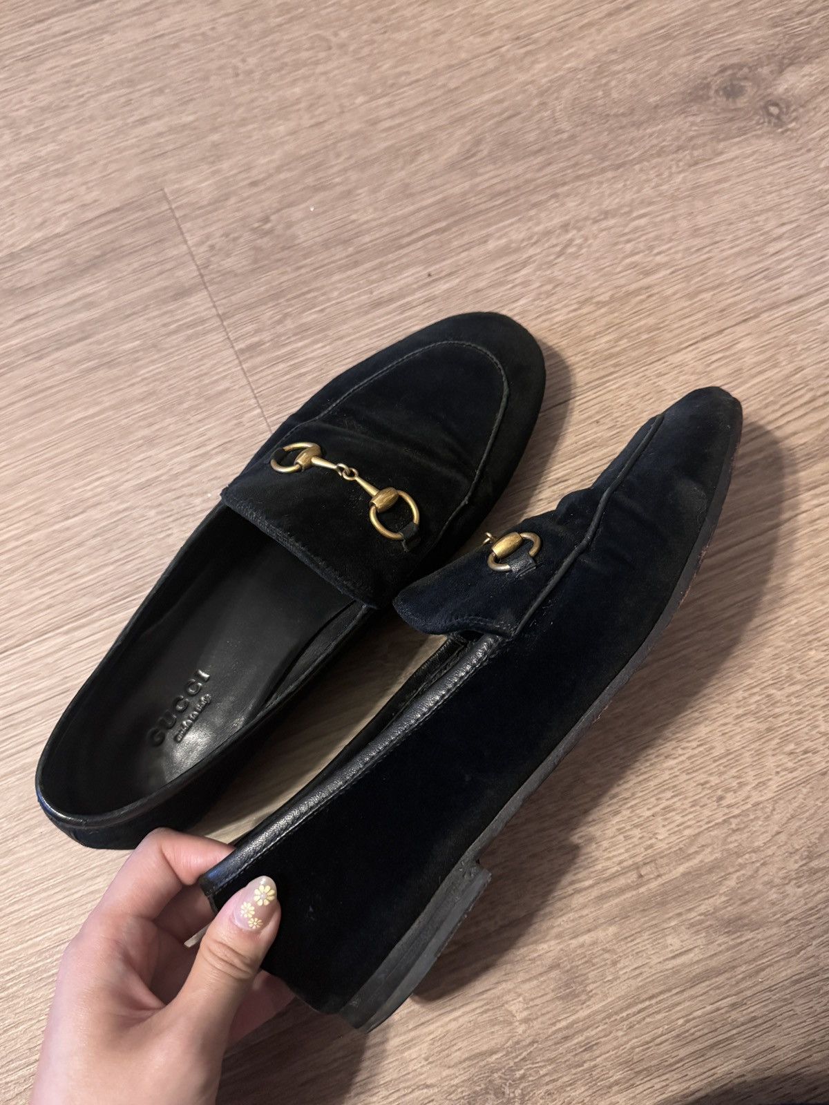 Gucci Women’s Gucci Jordaan Loafer Size US 7 / IT 37 - 5 Thumbnail
