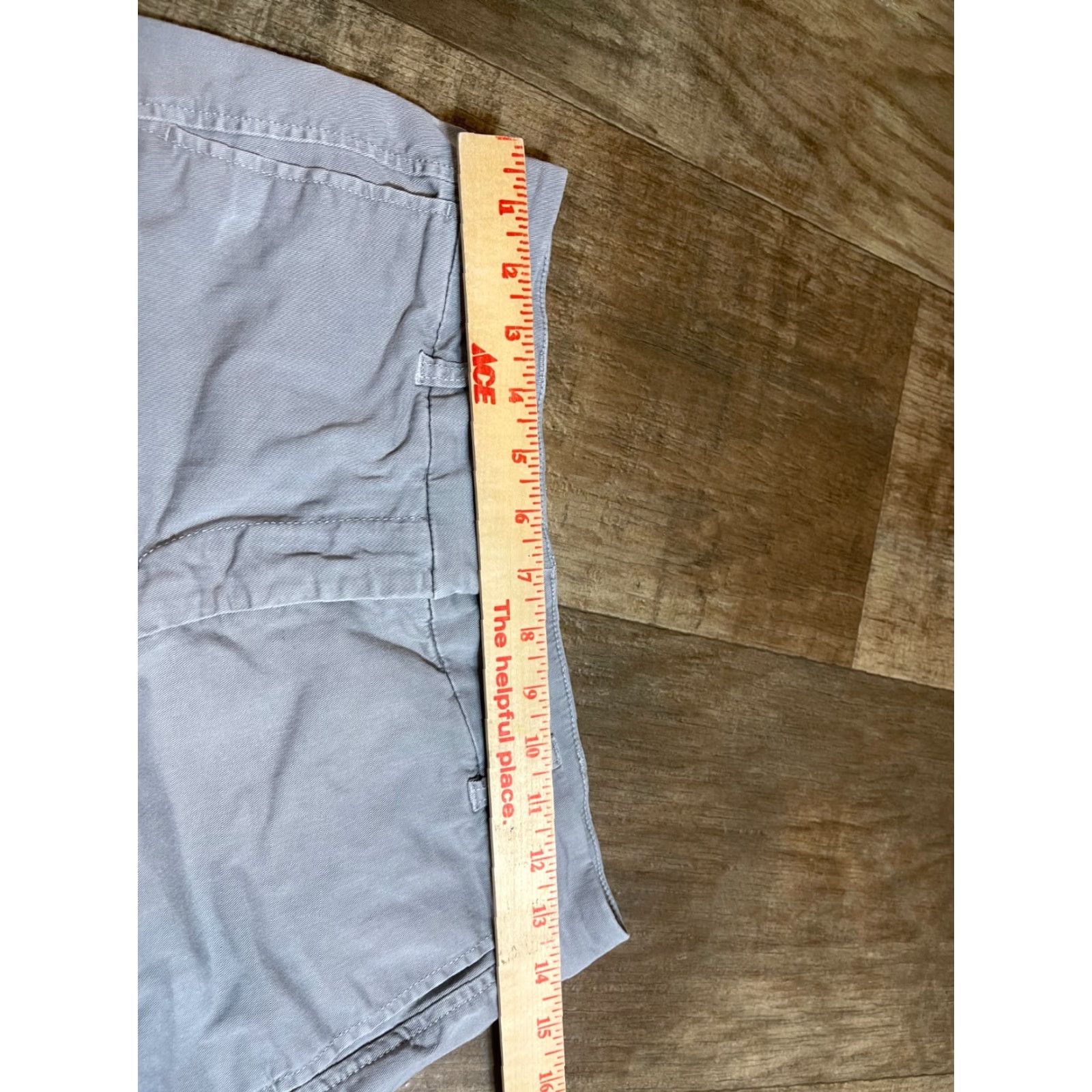 J.Crew J.CREW Shorts Womens Size 6 Gray Chino Flat Front Pockets Casual Knit Cotton Regular Modern Colorful 90s? Size 28" / US 6 / IT 42 - 6 Thumbnail