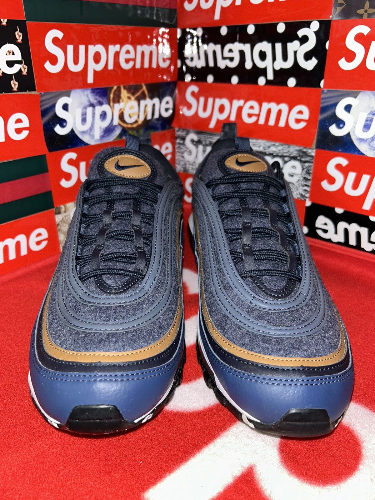 Nike Nike Air Max 97 Wool Thunder Blue 312834-400 size 12 Size US 12 / EU 45 - 2 Thumbnail