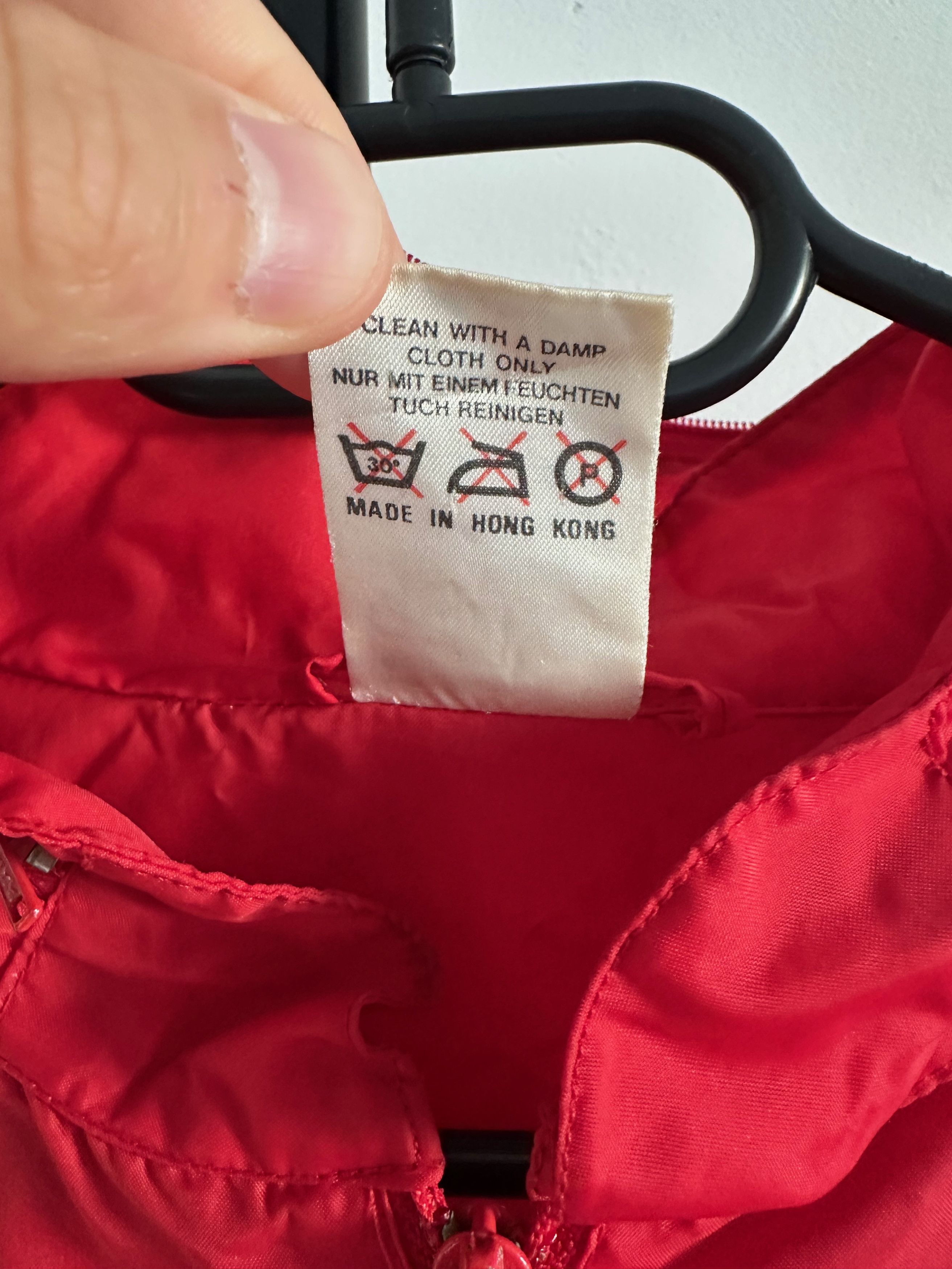Adidas 80's Adidas rain jacket vintage red hooded Size US L / EU 52-54 / 3 - 10 Thumbnail