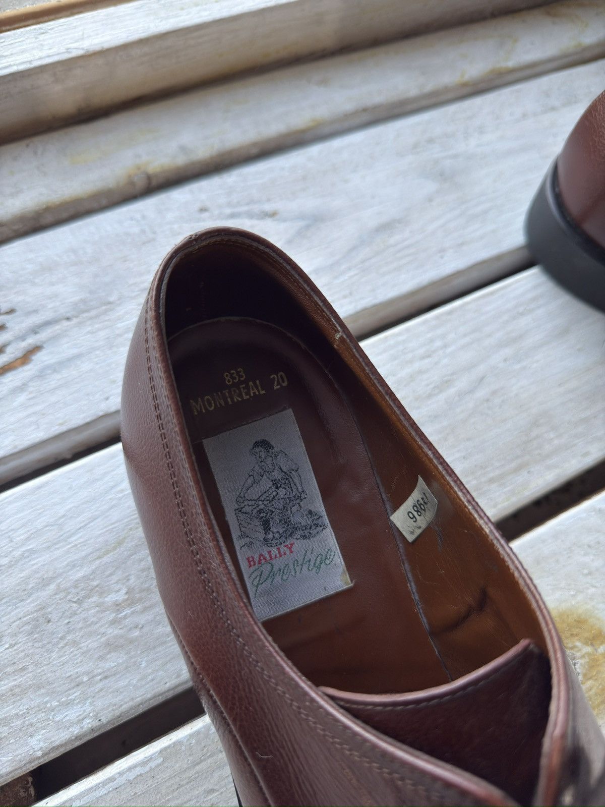 Bally × Designer Made in Italy Brown Leather Derby Shoes – Minimalist Formal Size US 10 / EU 43 - 14 Thumbnail