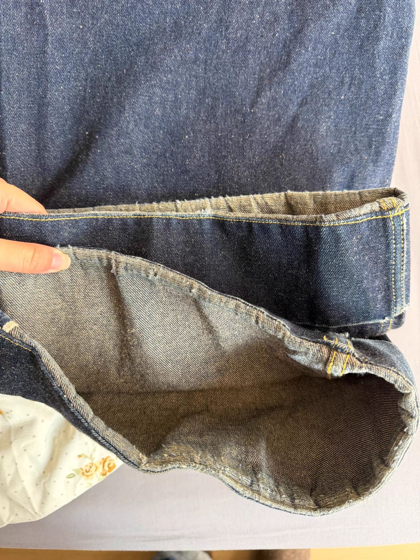 Toogood Toogood Worn Super Heavyweight Wide Leg Jeans 2 London Size 26" / US 2 / IT 38 - 9 Thumbnail