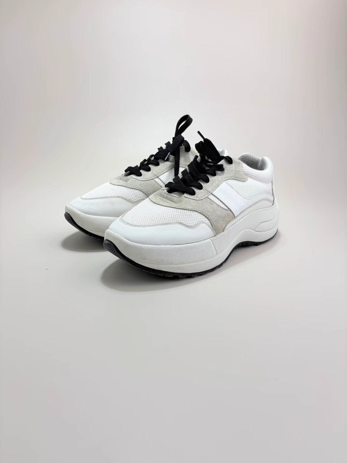 Celine Celine Suede Spliced White Sneakers K1 Size US 8 / IT 38 - 1 Thumbnail