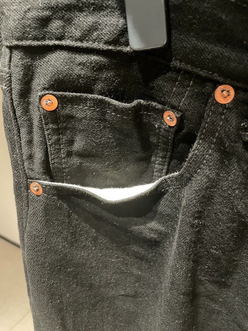 Freewheelers Freewheelers Vulcanised black jeans Size US 33 - 3 Thumbnail
