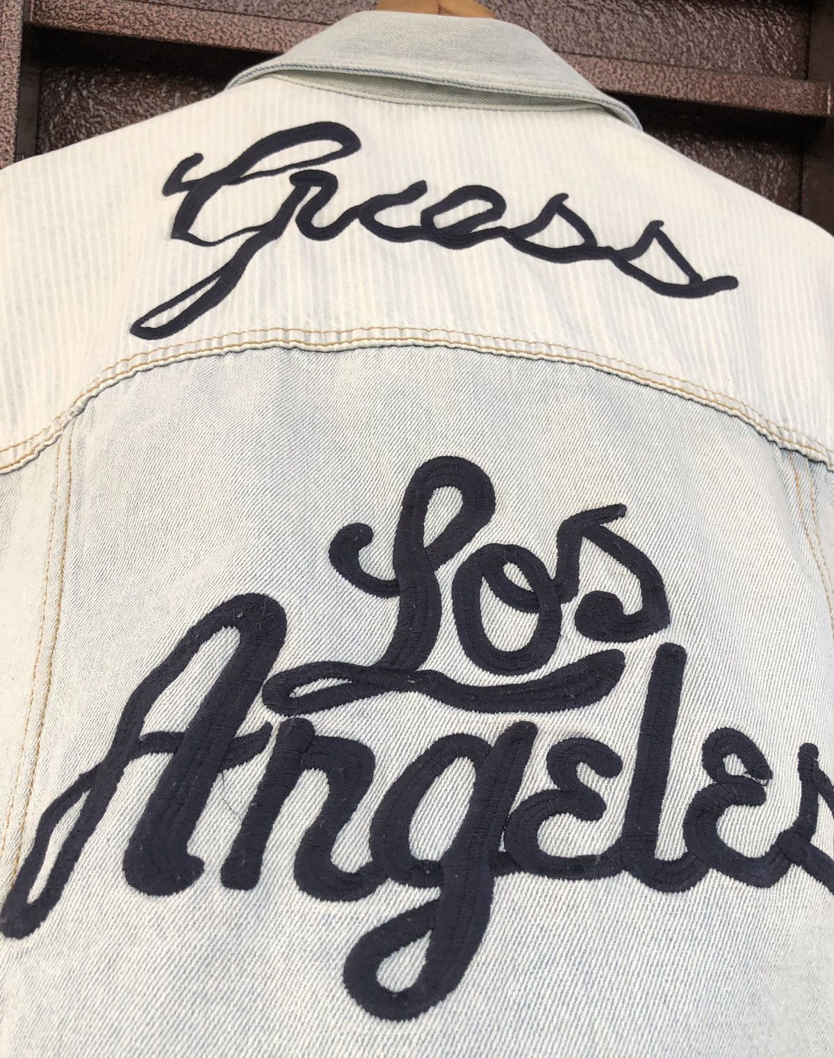 Guess Guess Los Angeles Oversized Vintage Denim Jacket Size US M / EU 48-50 / 2 - 3 Thumbnail