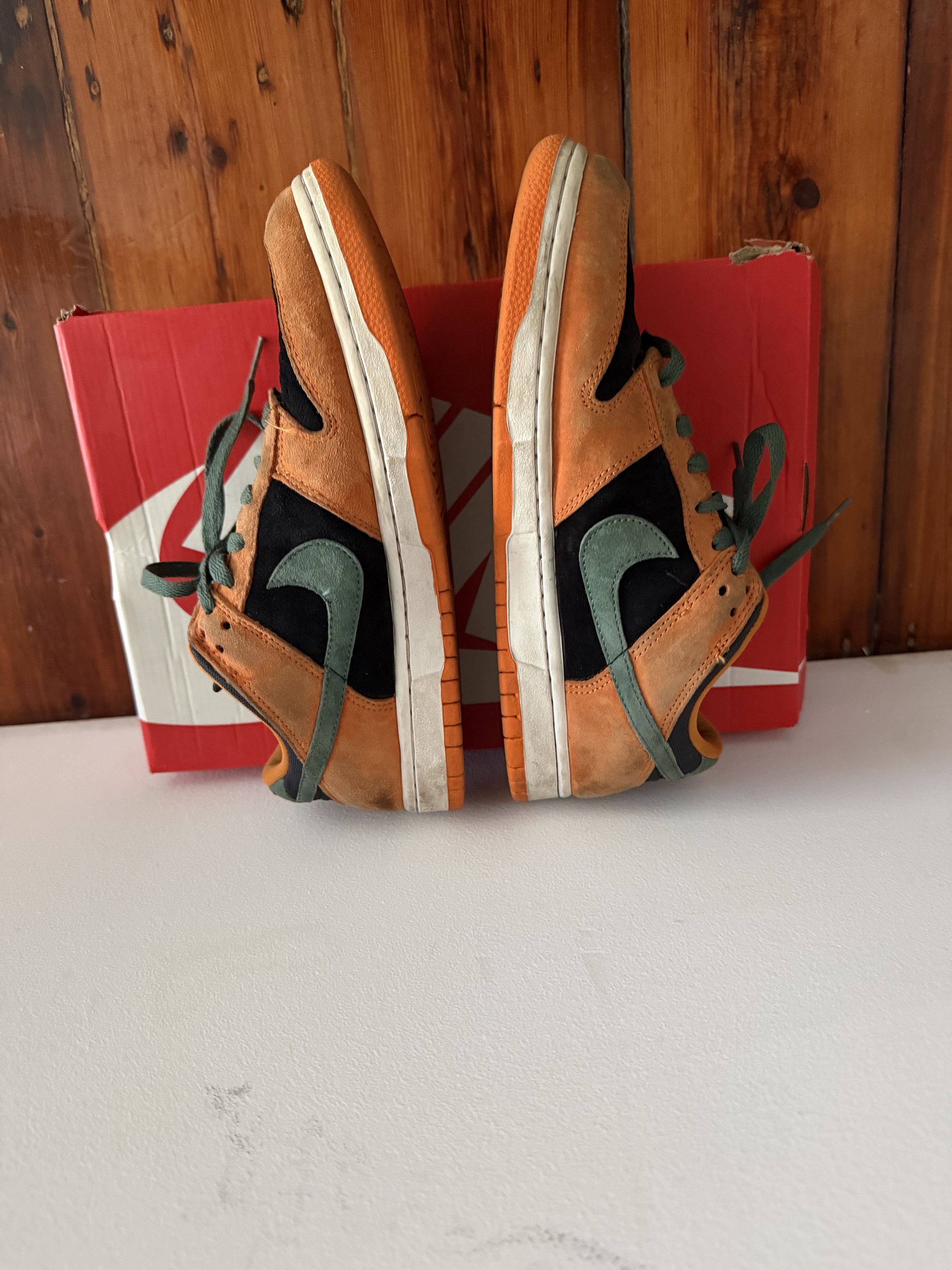 Nike Nike Dunk Low Ceramic Orange Ugly Duckling Size US 8 / EU 41 - 8 Thumbnail