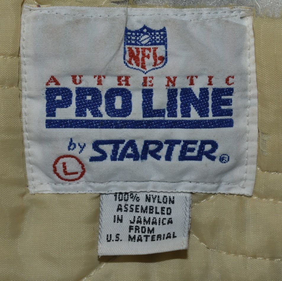 NFL × Starter × Vintage Vintage 90s Oakland Raiders NFL Starter Jacket (L) Size US L / EU 52-54 / 3 - 10 Thumbnail