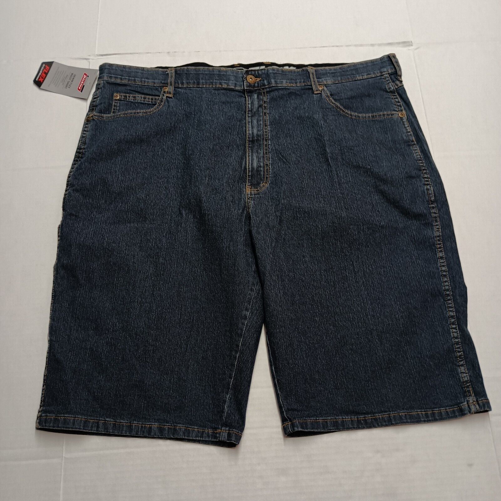 Dickies Dickies 13" Flex Denim Shorts Regular Fit Men's Size 42 Blue Size US 42 / EU 58 - 1 Thumbnail