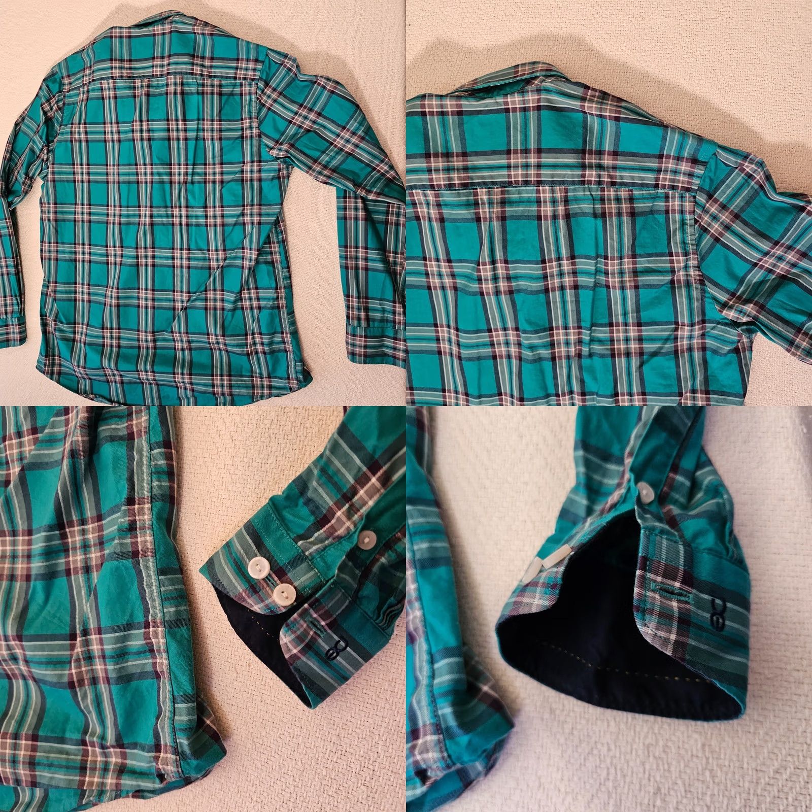 Vintage Peter England Shirt Button-Up Size L Blue Plaid Long Sleeve Button Front Casual Retro Mens Newsletters Size US L / EU 52-54 / 3 - 8 Thumbnail