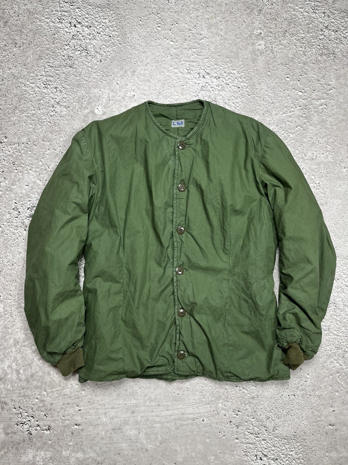 Other Swedish Army M59 Quilted Liner Jacket Green C148 1968 Size US S / EU 44-46 / 1 - 1 Thumbnail