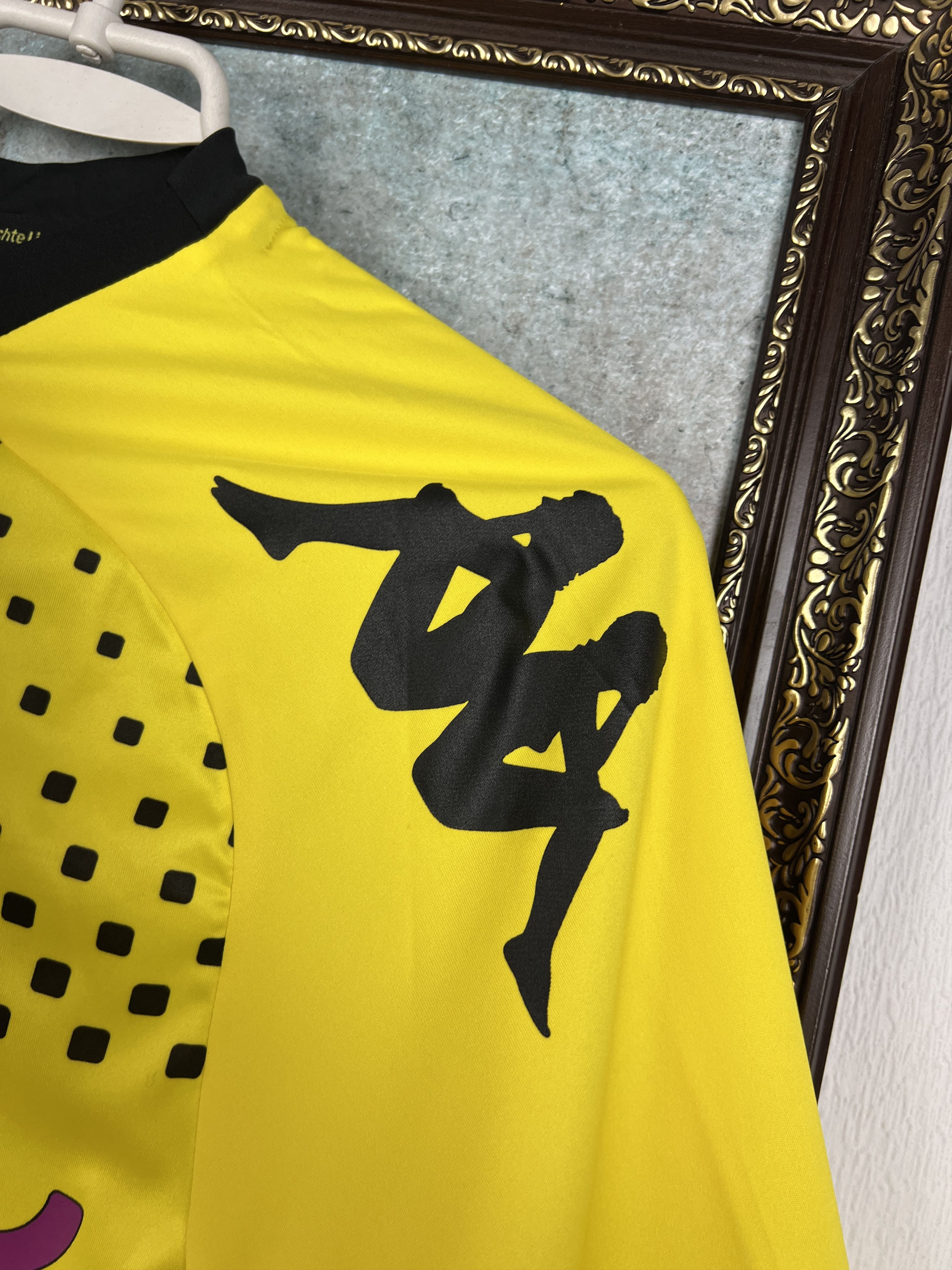 Kappa Borussia Dortmund Home football shirt Soccer Jersey Trikot Size US L / EU 52-54 / 3 - 4 Thumbnail
