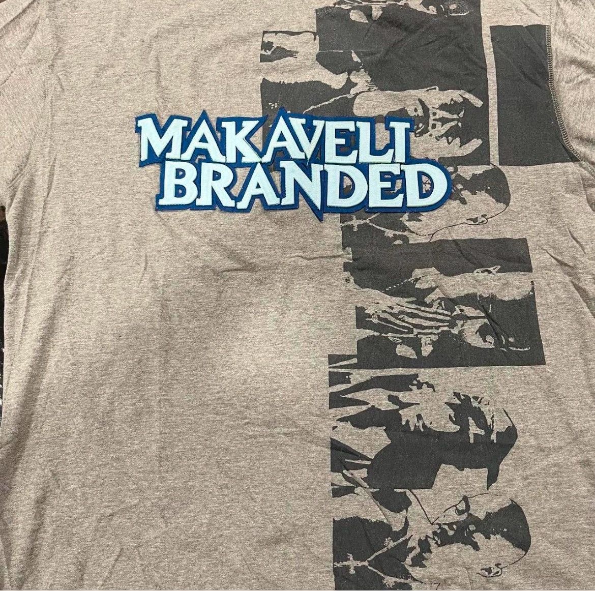Other Y2K Tupac Makaveli Branded 00s Rap Tee XL T-Shirt Tan Rare Size US XL / EU 56 / 4 - 1 Thumbnail
