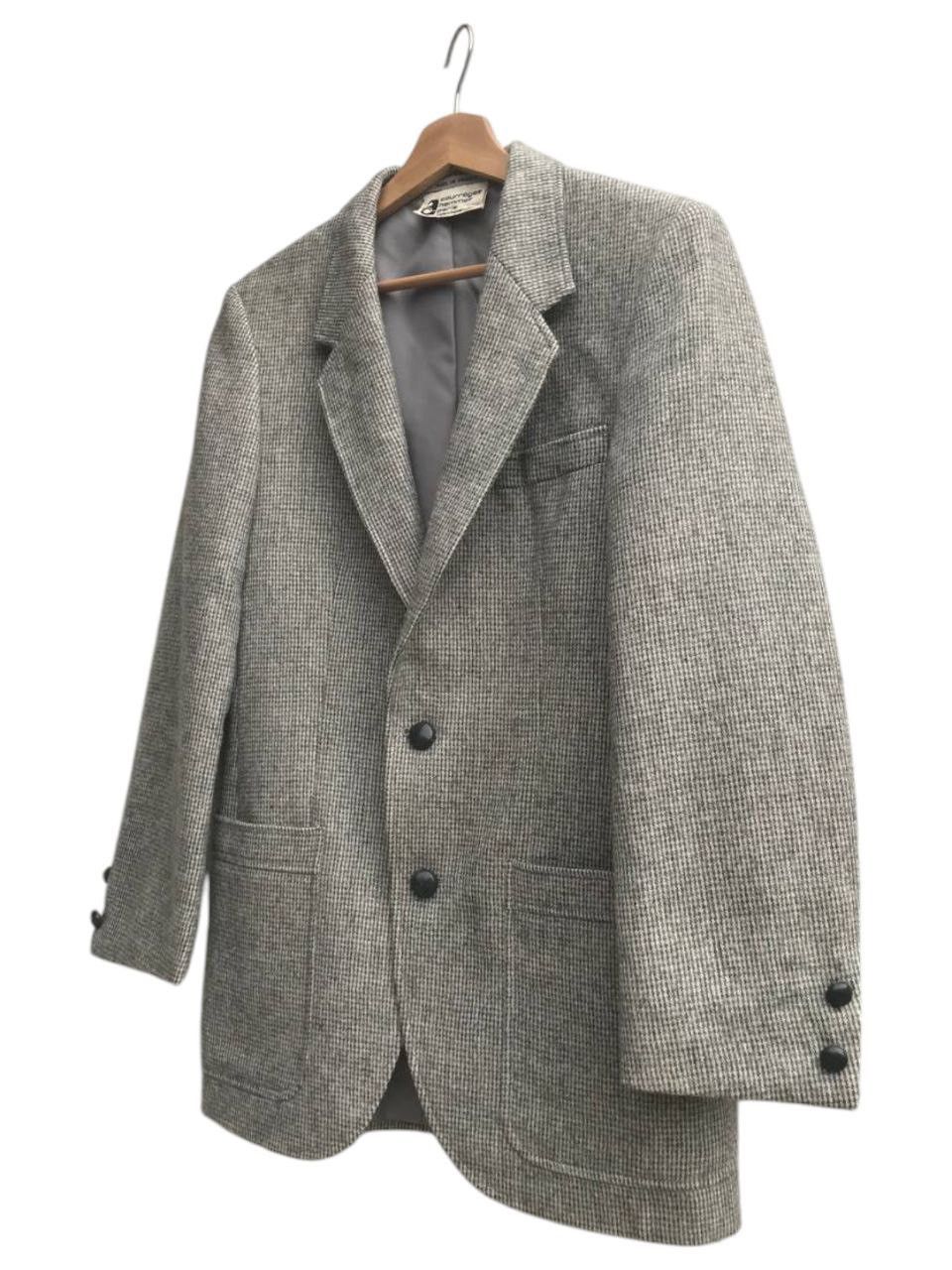 Courreges Vintage Courreges Hommes Paris Wool Coat Made in France Size US S / EU 44-46 / 1 - 5 Thumbnail