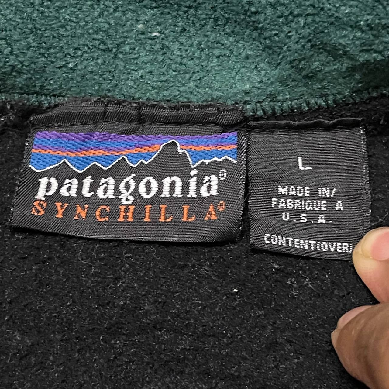 Patagonia Vintage Patagonia Synchilla Fleece Vest Made in USA Size US L / EU 52-54 / 3 - 6 Thumbnail