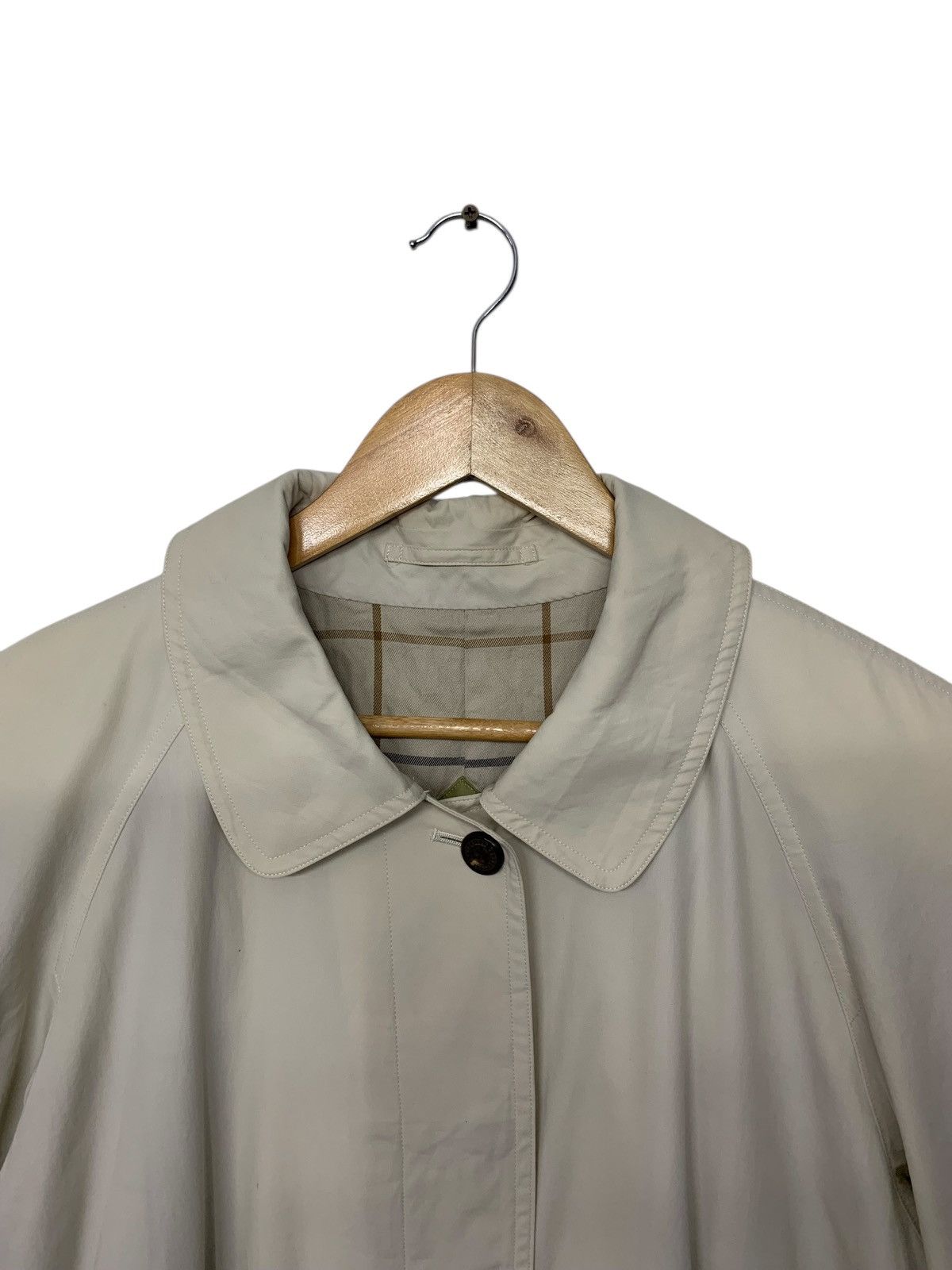 Burberry Rare Vintage 90's Burberry's Button Ups Long Jacket Size US L / EU 52-54 / 3 - 5 Thumbnail