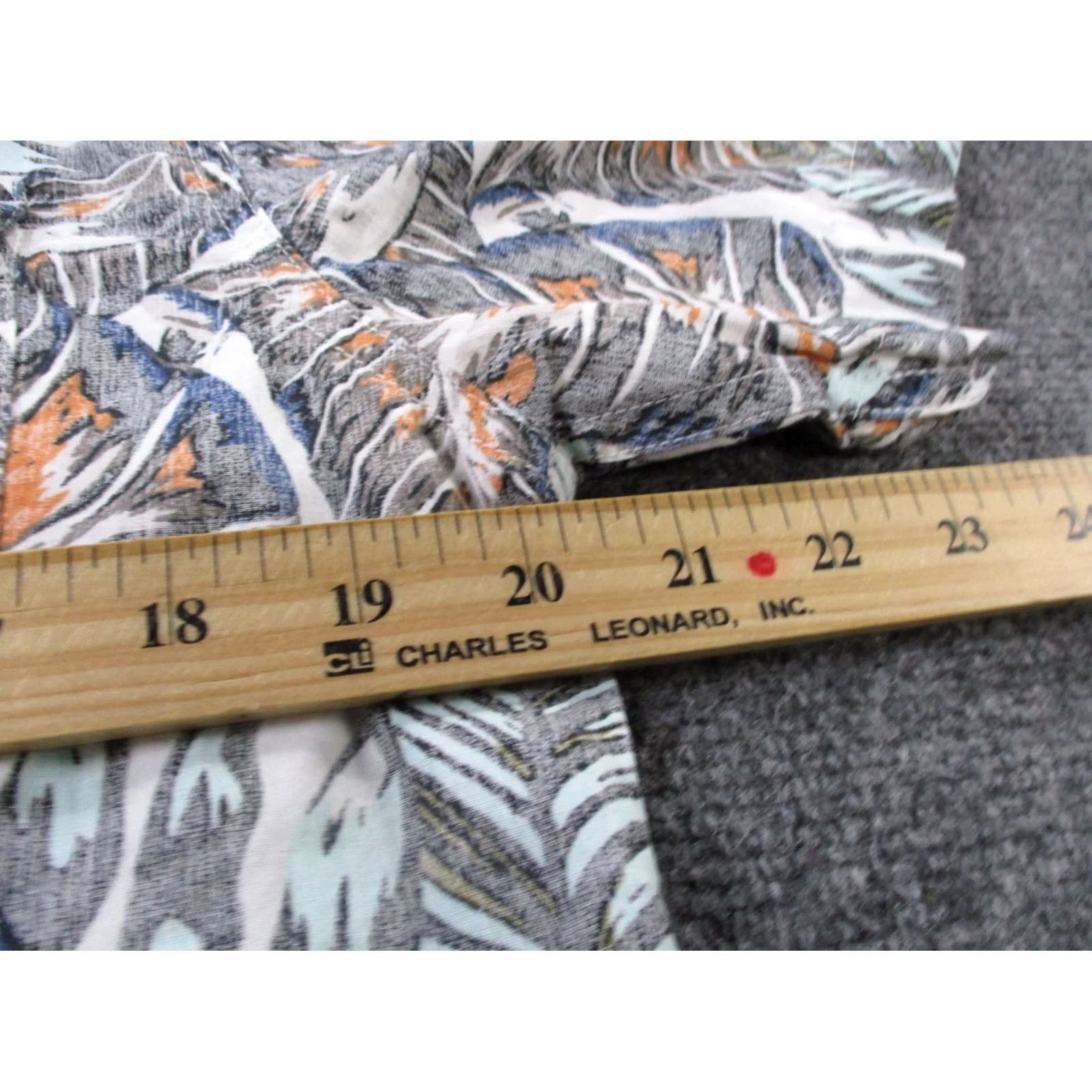 Ariat Ariat Shirt Men M Leaf Floral Retro Fit Western Pearl Snap Cowboy Hawaiian Size US M / EU 48-50 / 2 - 5 Thumbnail