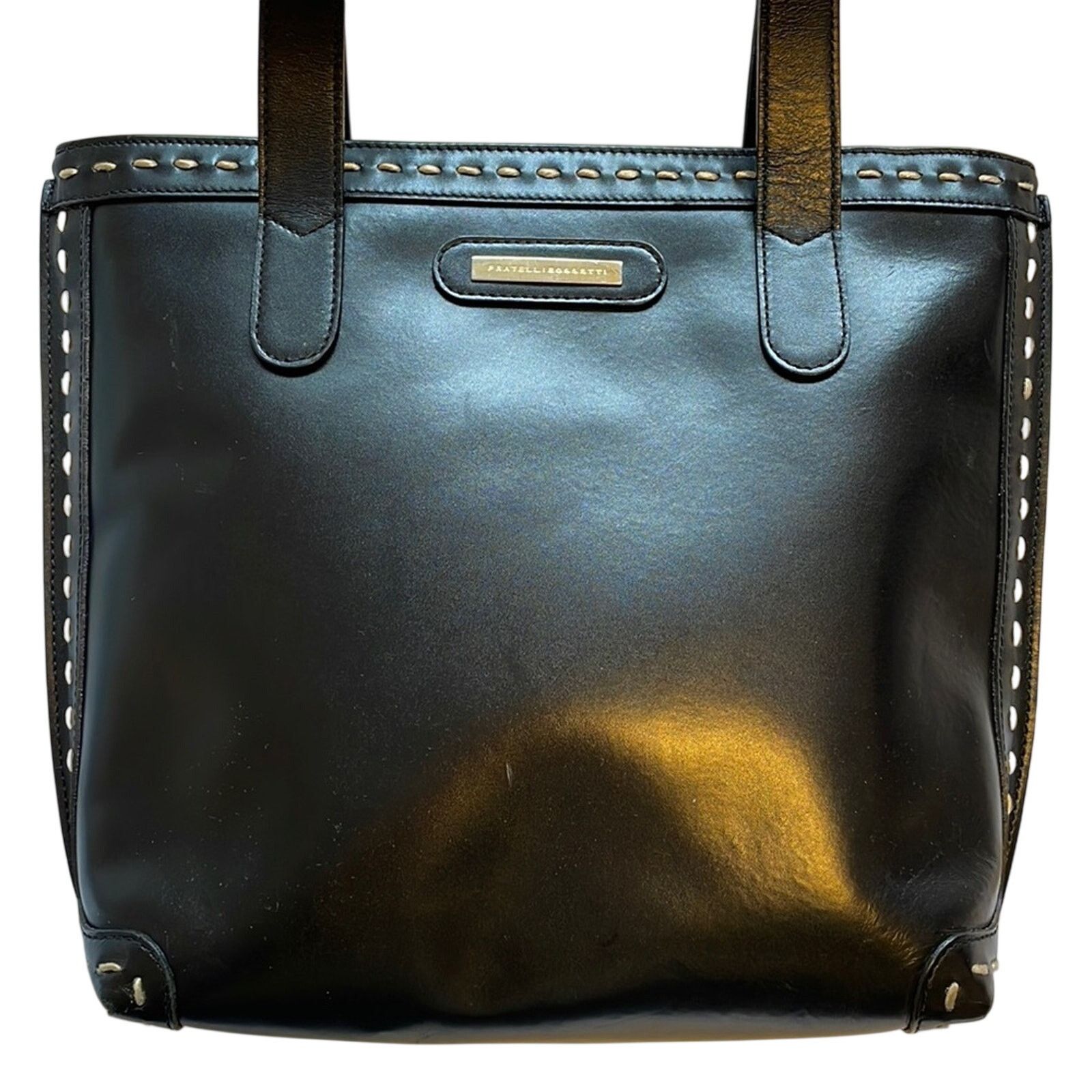 Fratelli Rossetti Italian leather purse - black Size ONE SIZE - 1 Thumbnail
