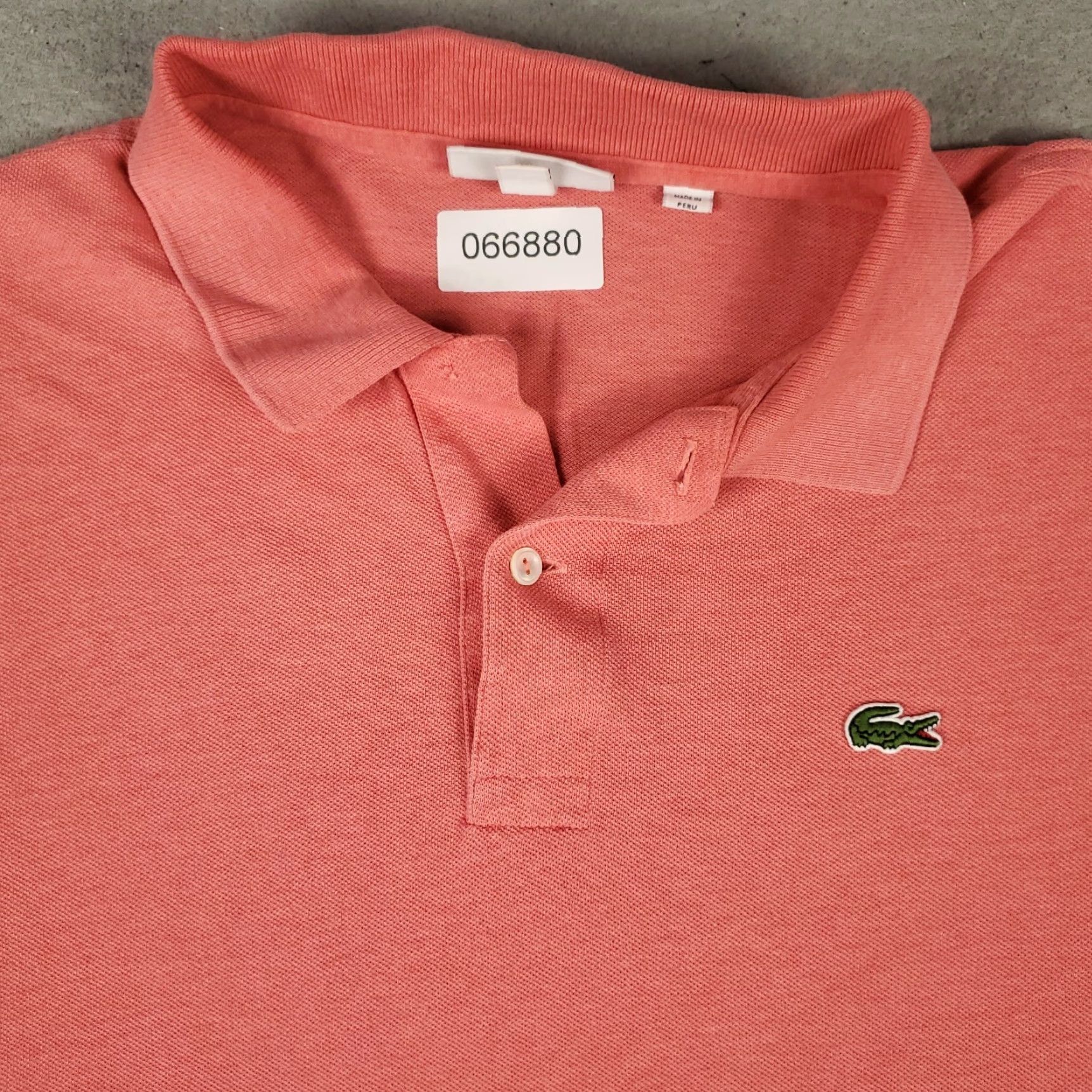 Lacoste Lacoste Polo Shirt Mens 2XL Red Short Sleeve Button Collar Classic Casual Polo Shirt Mens 2XL Red Lacoste Size US XXL / EU 58 / 5 - 2 Thumbnail