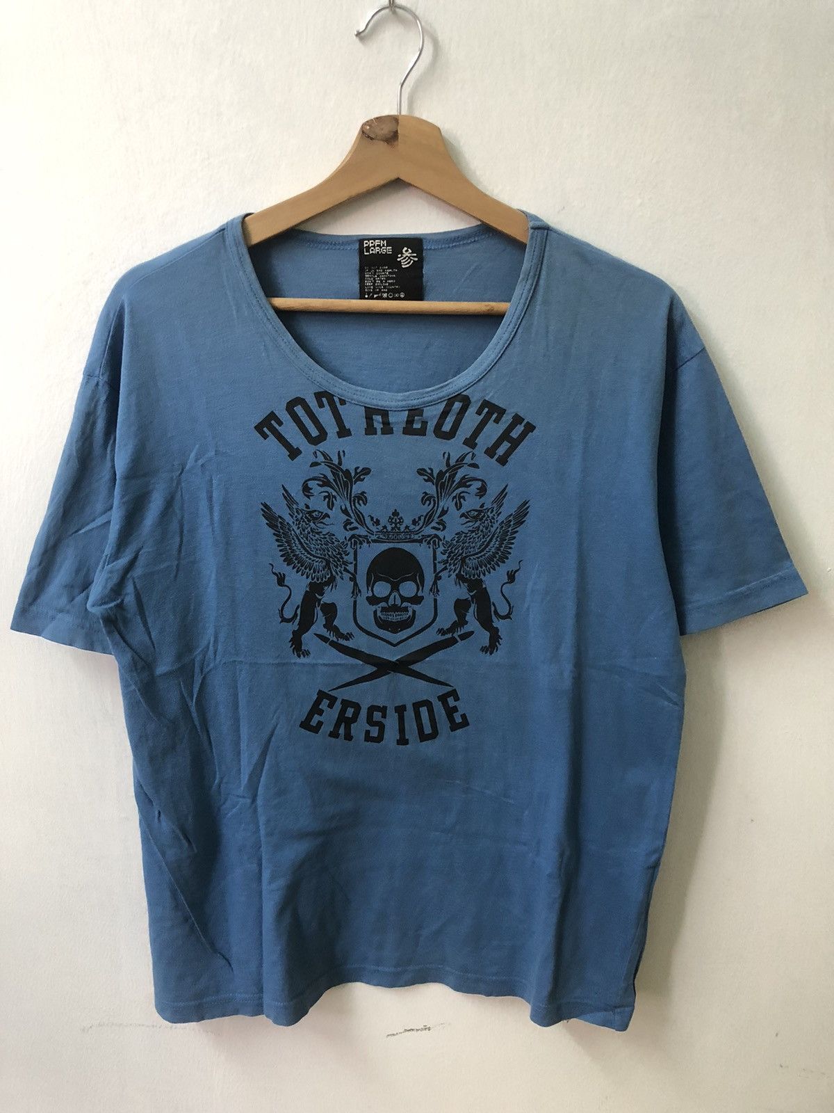 PPFM Vintage PPFM Skull logo punk tee Size US L / EU 52-54 / 3 - 1 Thumbnail