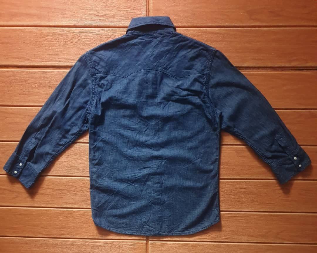 Japanese Brand 💥Nano universe 3 quater western shirt Size US S / EU 44-46 / 1 - 11 Thumbnail