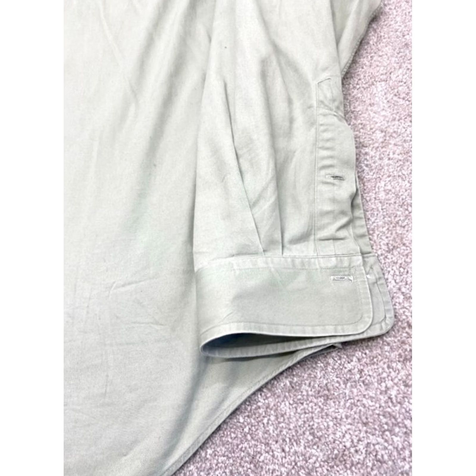 Ralph Lauren Ralph Lauren Shirt Men XL Green Long Sleeve Button-Down 100% Cotton Dress Shirt Size US XL / EU 56 / 4 - 3 Thumbnail