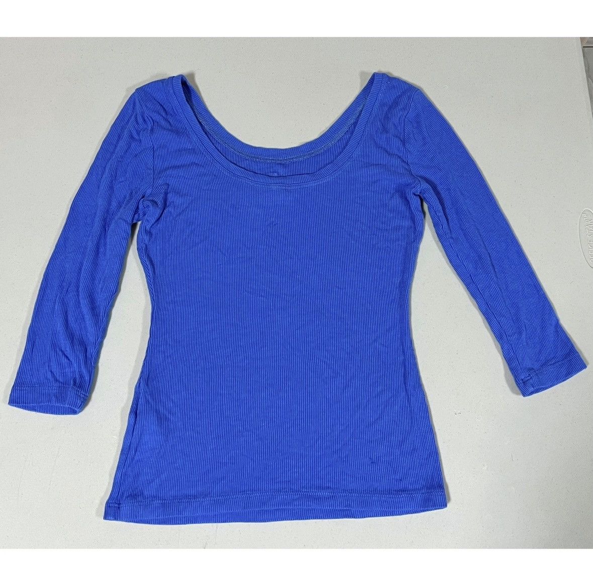 Bebe Bebe Blue Y2K Diamond Logo T-Shirt Top Blouse Tee Size XS 💎 Size XS / US 0-2 / IT 36-38 - 3 Thumbnail