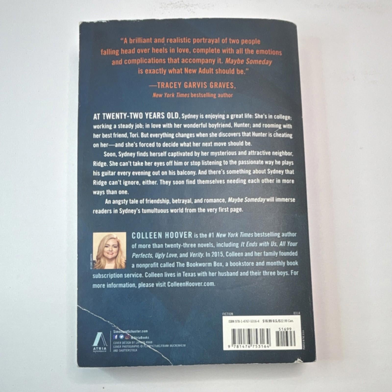 Other Maybe Someday by Colleen Hoover Size ONE SIZE - 2 Thumbnail