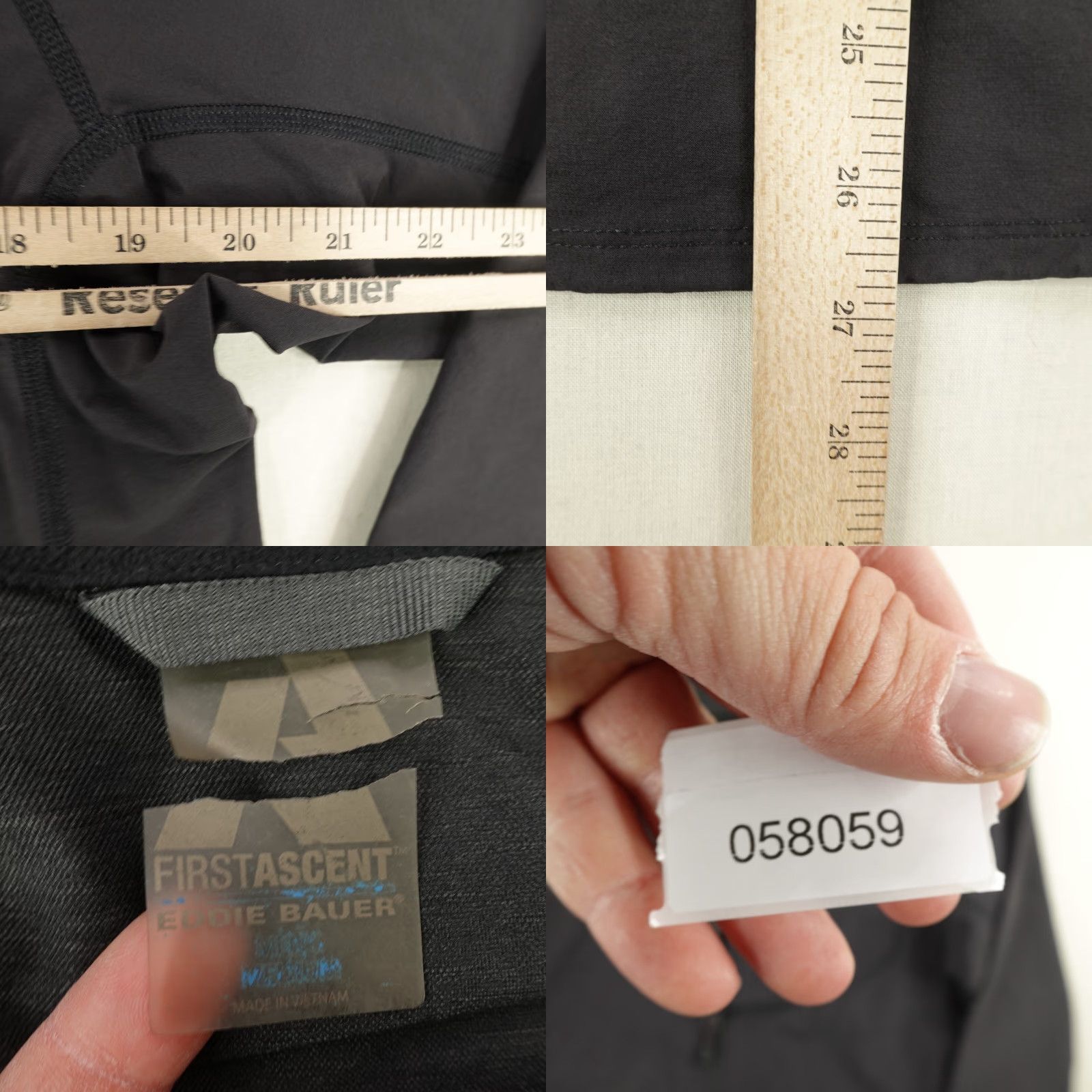 Eddie Bauer Eddie Bauer Jacket Mens Medium Black First Ascent Windbreaker Coat Expedition Size US M / EU 48-50 / 2 - 8 Thumbnail