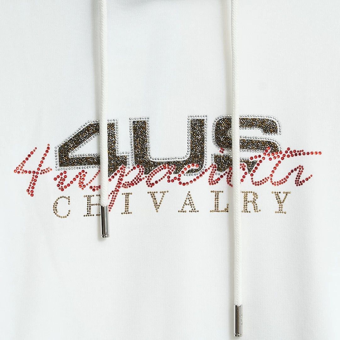 Other 4US Men's Letter Rhinestone Hoodie Size US M / EU 48-50 / 2 - 3 Thumbnail