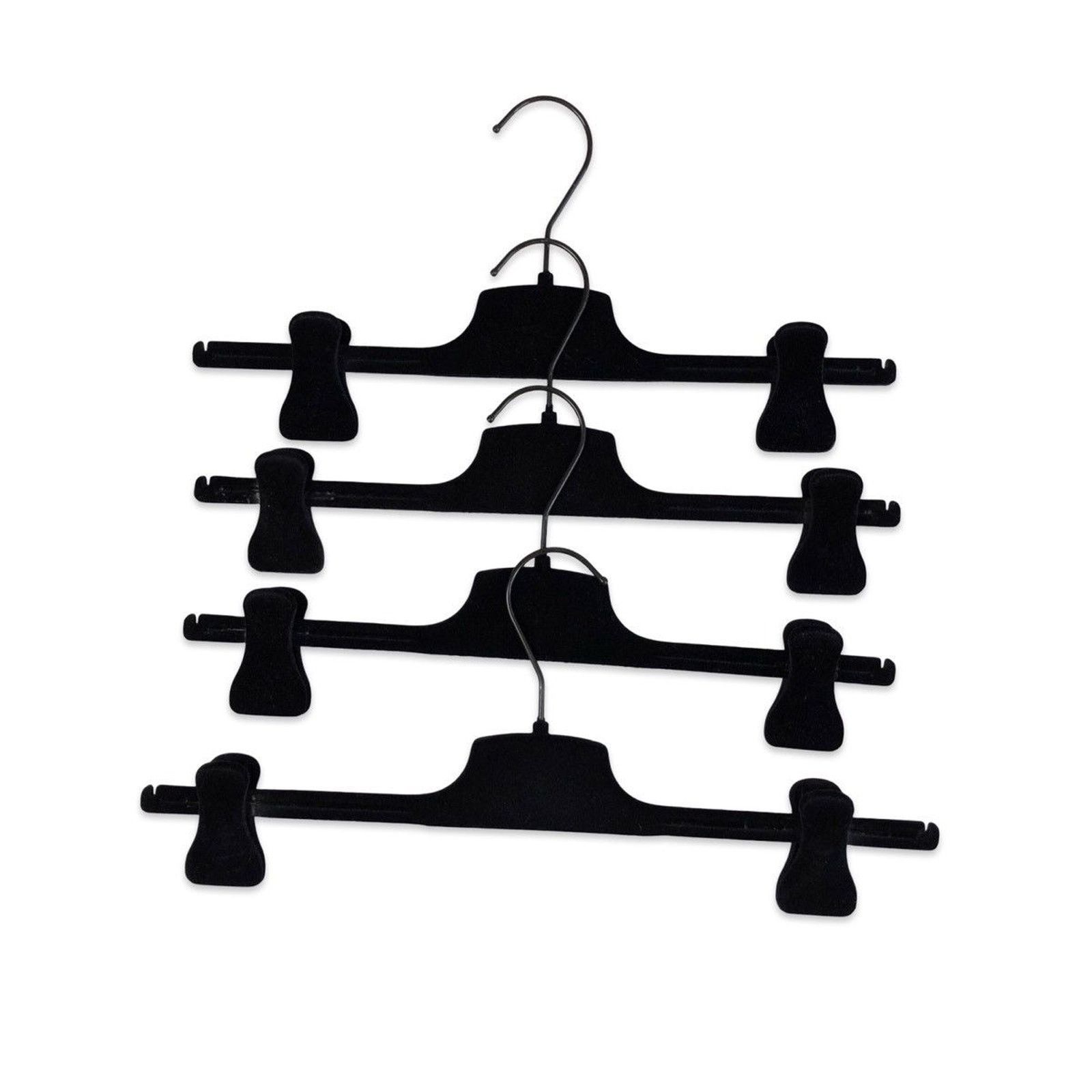 Balenciaga Balenciaga Hangers Velour Logo Black Hangers Size ONE SIZE - 3 Thumbnail